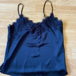 Abercrombie Satin Lace Cami